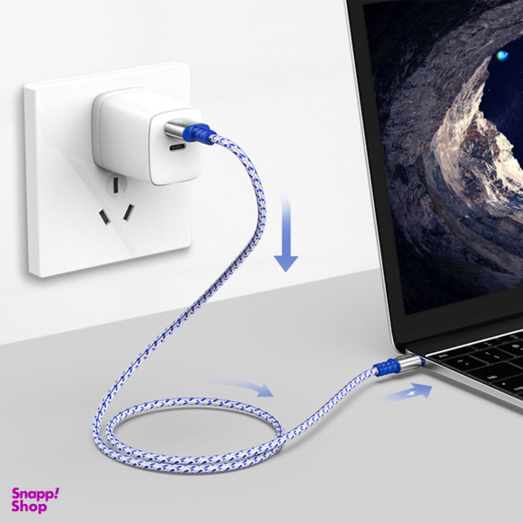 کابل شارژ USB به لایتنینگ رسی مدل RTC-N37L طول 1 متر