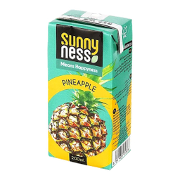آبمیوه نکتار آناناس سانی نس حجم 200 میلی لیتر