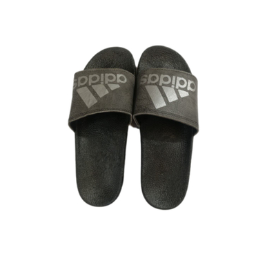 دمپایی پسرانه طرح آدیداس کد 00366 رنگ طوسی