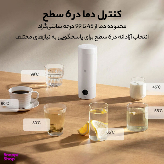 فلاسک میجیا مدل MJDRB02PL گنجایش 0.35 لیتر