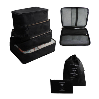 نظم دهنده ساک و چمدان سفری کد 0031 بسته 7 عددی