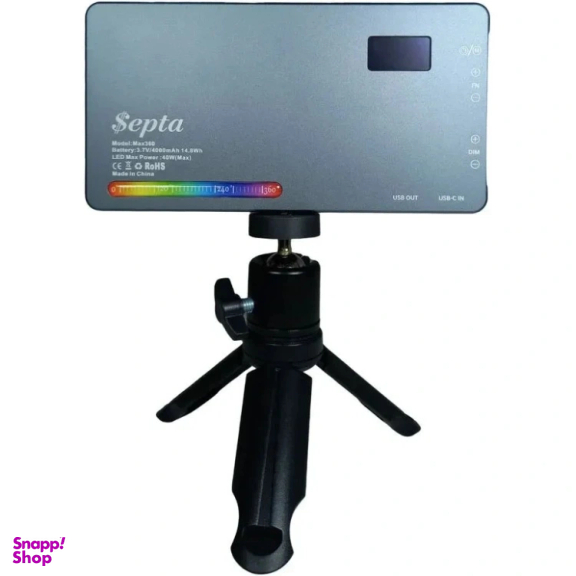 نور ثابت ال ای دی سپتا مدل Septa Max 360 RGB LED