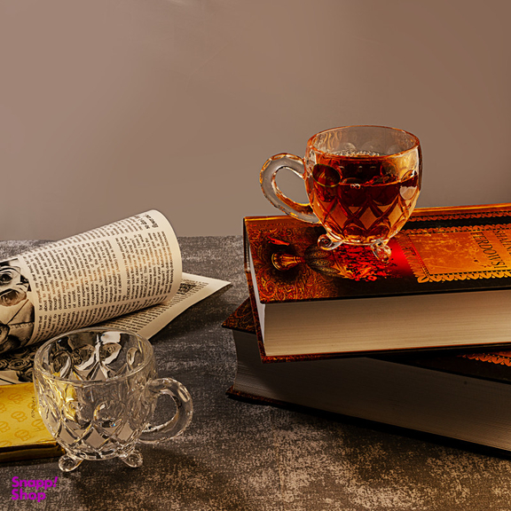 فنجان آلبرتا مدل 3 پايه انجليكا 5576ca