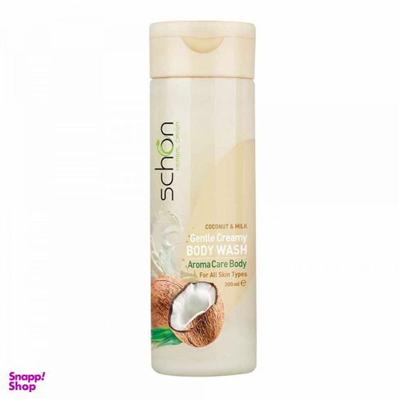شامپو بدن شون مدل Coconut And Milk حجم 300 میلی لیتر