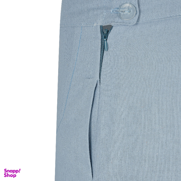 ست مانتو و شلوار زنانه مدل گندم رنگ آبی آسمانی