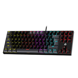 کیبورد گیمینگ فنتک کد Atom87 MK876v2 Blue Switch