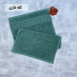 حوله دستی هیرو طرح لاین سایز 40×78 سانتی متر