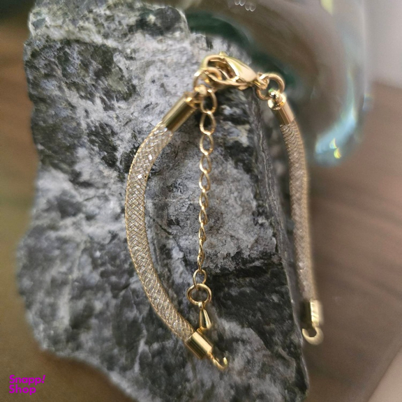 دستبند طلا 750 عیاار زنانه شمیم کد D4-9 طرح دلفین
