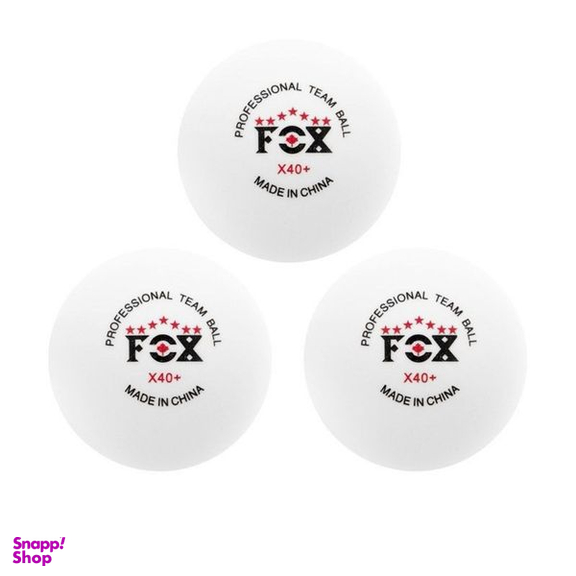 توپ پینگ پنگ فاکس مدل شش ستاره بسته 6 عددی