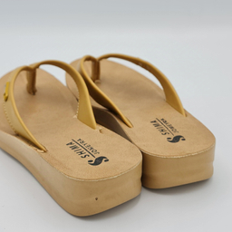 دمپایی زنانه شیما مدل جمیرا کد 073 رنگ خردلی