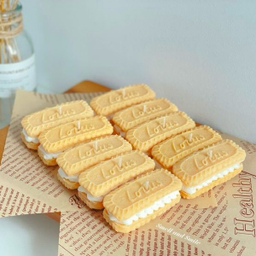 قالب شمع طرح بیسکوییت lotus