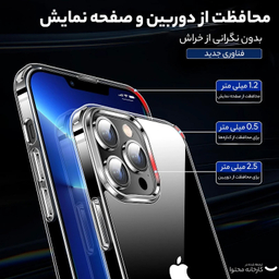 کاور گوشی موبایل لیتو مدل شیشه ای مناسب برای اپل iPhone 13 Pro Max