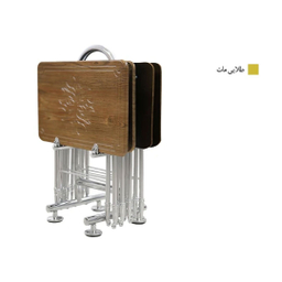 میز عسلی ویانا تاشو کد 104NEA مجموعه چهار عددی