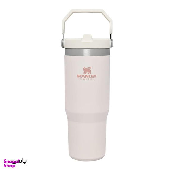 قمقمه استنلی مدل Iceflow Flip Straw Tumbler گنجایش 0.88 لیتر