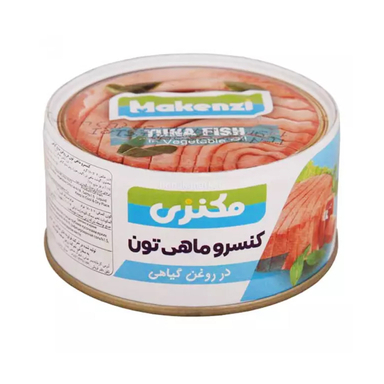 تن ماهی ساده مکنزی وزن 150 گرم
