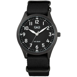 ساعت مچی عقربه ای مردانه کوارتز کیو اند کیو مدل Q76B-007