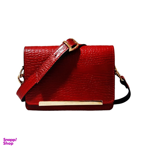کیف دوشی چرم طبیعی زنانه مدل سارا