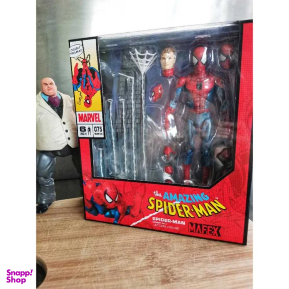 اکشن فیگور مافکس مدل اسپایدرمن طرح Spiderman 075