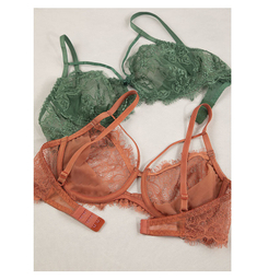 ست شورت و سوتین توری فنردار بارون کد 345 رنگ سفید