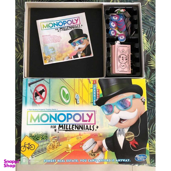بازی فکری هاسبرو مدل مونوپولی سری Monopoly Turkish Millennials
