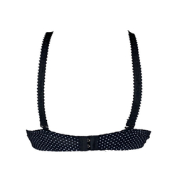 سوتین زنانه فنردار نیم جک کد 20191 رنگ مشکی