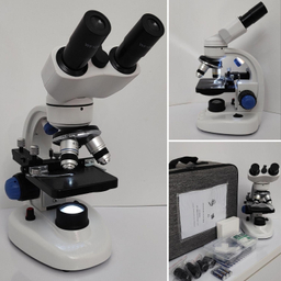 میکروسکوپ دوچشمی مدل Binocular 1000X به همراه کیف حمل