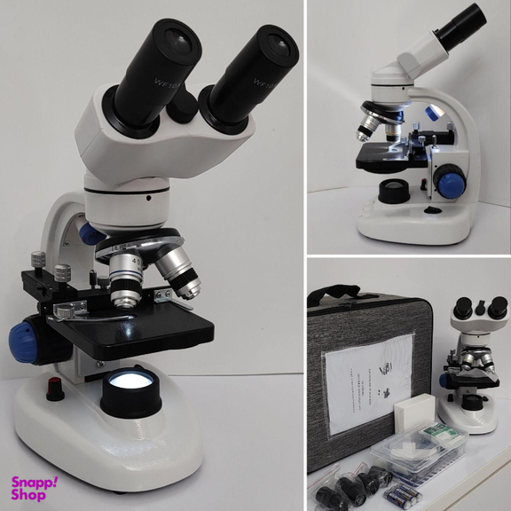 میکروسکوپ دوچشمی مدل Binocular 1000X به همراه کیف حمل