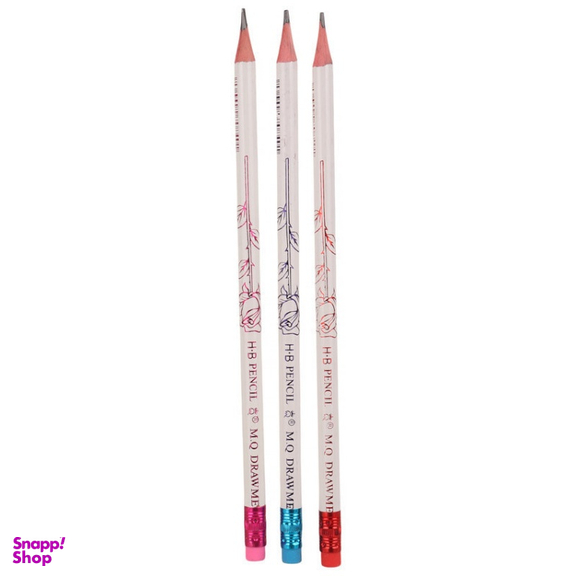 مداد مشکی ام کیو کد H-18 بسته 12 عددی
