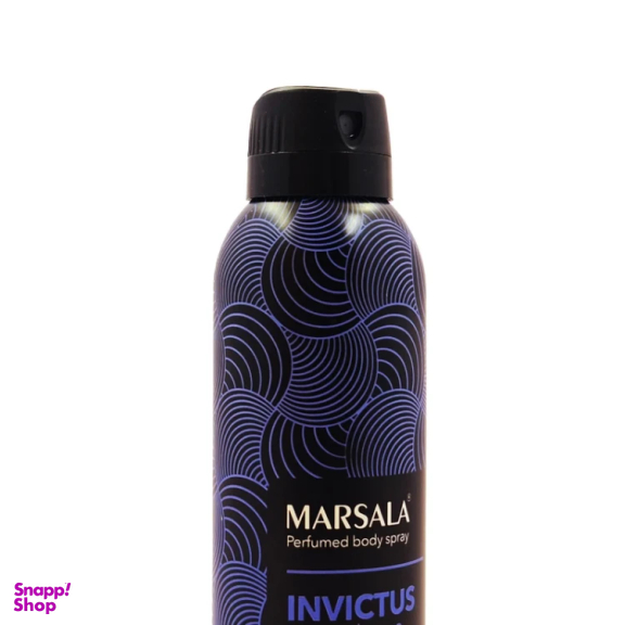 اسپری بدن مردانه مارسالا مدل invictus حجم 200 میلی لیتر