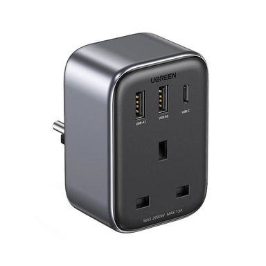 شارژر دیواری و مبدل برق 30 وات USB-A/USB-C یوگرین مدل CD314 کد 15290