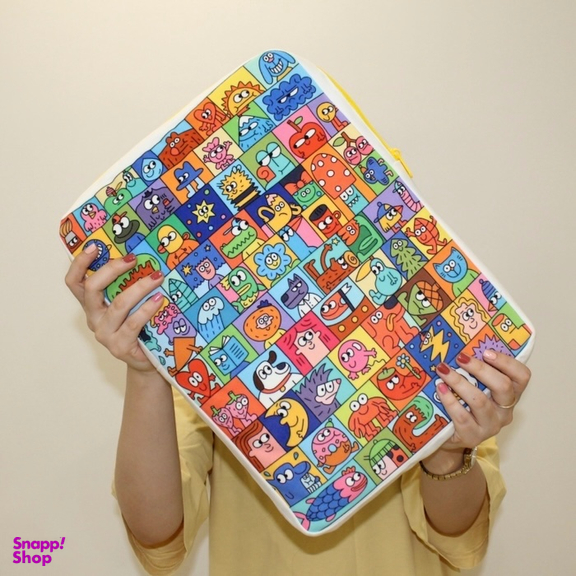 کاور لپ تاپ 14 اینچ مدل استیکر دار