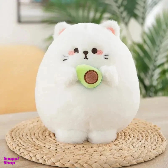 عروسک مدل گربه آووکادو بدست کد JIM110 ارتفاع 18 سانتی متر