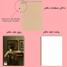 دفتر طراحی مستر راد مدل پیکاسو طرح نقاشی کد Design 1710