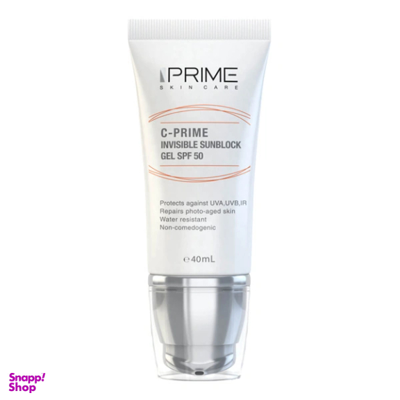 ژل ضد آفتاب SPF 50 پریم مدل C-Prime حجم 40 میلی لیتر