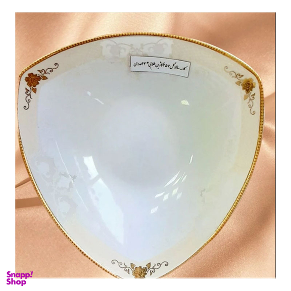 سرویس غذاخوری 105پارچه چینی پردیس مدل کاژین 12نفره
