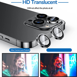 محافظ لنز دوربین اپیکوی مدل HD-ColorLenz مناسب برای گوشی موبایل اپل Iphone 14 Pro Max / 14 Pro
