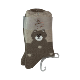 جوراب زنانه کوکو اند هانا طرح خرس کد Co-5