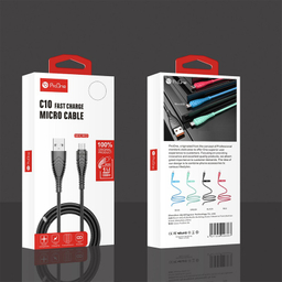 کابل تبدیل USB به microUSB پرووان مدل PCC170(C10) طول 1 متر