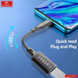 مبدل OTG آیفون USB به Lightning ارلدام مدل ET-OT81