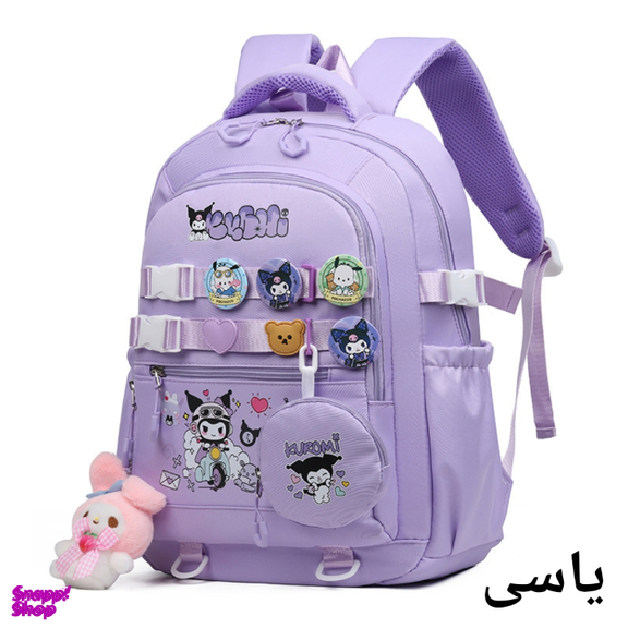 کوله پشتی فانتزی طرح سینامورال عروسک دار کد 30362