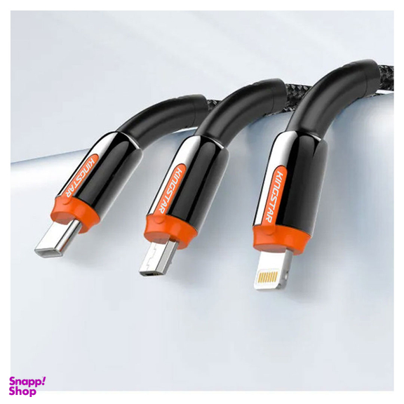 کابل تبدیل USB به لایتنینگ کینگ استار مدل K42i طول 1 متر