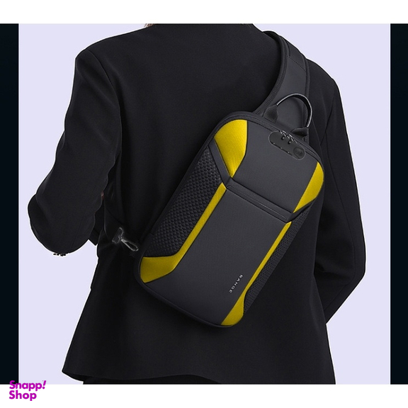 کیف کراس بادی مردانه طرح بنج قفل دار کد BG-7721