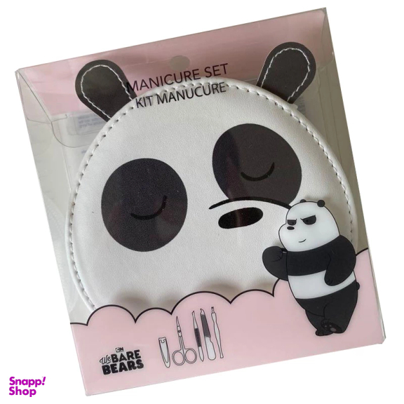 ست مانیکور مینیسو مدل We Bare Bears مجموعه 5 عددی