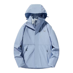 کاپشن دوپوش دخترانه اسنوهاک کد 99618B رنگ یاسی