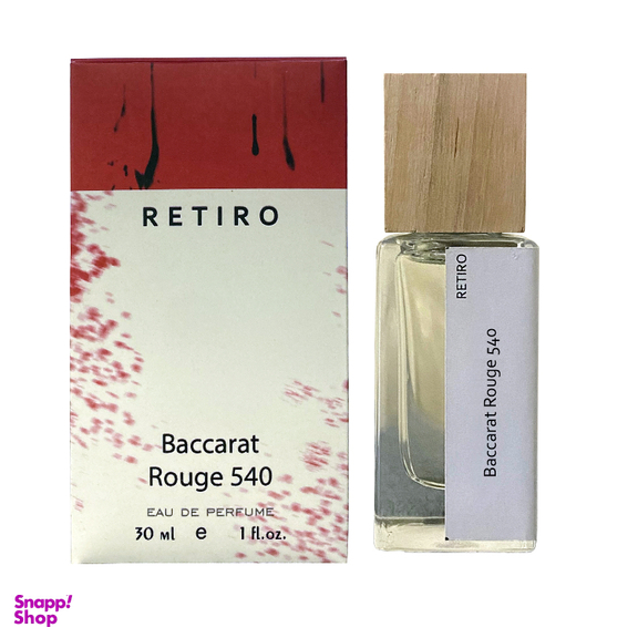ادوپرفیوم زنانه رتیرو مدل Baccarat Rouge 540