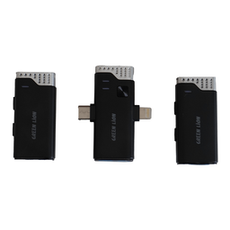 میکروفون یقه ای بی‌ سیم گرین لاین مدل GN2IN1MIC360D