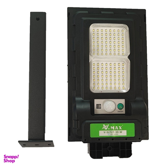 چراغ خیابانی خورشیدی لنزدار مدل V-SLT27-30-W