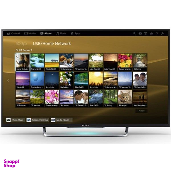 تلویزیون ال ای دی هوشمند سونی سری BRAVIA مدل KDL-50W800 سایز 50 اینچ