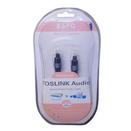 کابل صدا اپتیکال بافو مدل Toslink طول 2 متر