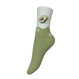 جوراب زنانه کوکو اند هانا طرح آووکادو کد Coco-22